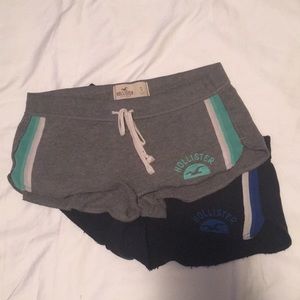 Small Hollister Athletic Shorts Cotton Set of Two